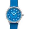 Horlogeband Fossil BQ1111 Leder Blauw 18mm